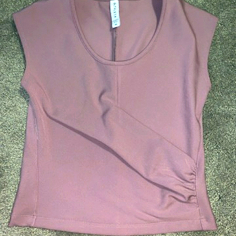 Athleta Bayview Tee Mauve